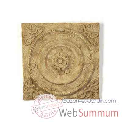 Decoration murale-Modele Rondelle Wall Plaque, surface gres-bs3166sa