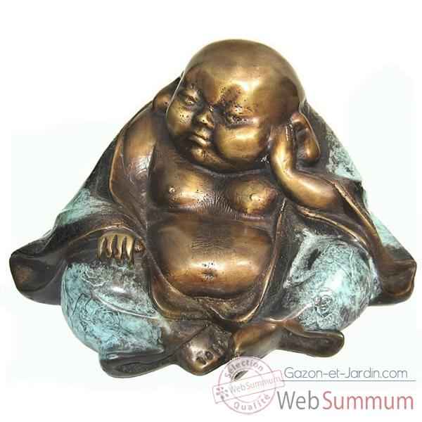 Bouddha en bronze -BRZ577-10
