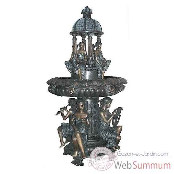 Fontaine à étage en bronze -BRZ966