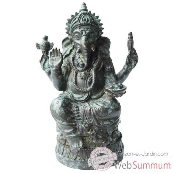 Statuette divinité hindouiste en bronze -BRZ1282V