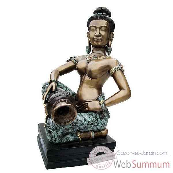 Statuette divinités Thaï en bronze -BRZ1245