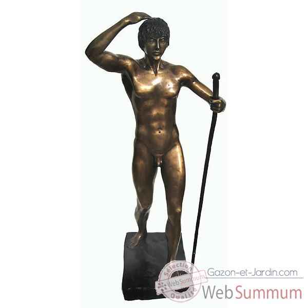 Statuette femme contemporaine en bronze -BRZ1127