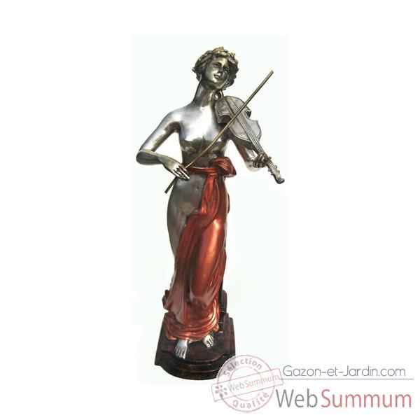 Statuette femme Européenne en bronze -BRZ952A