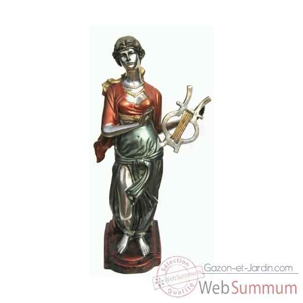 Statuette femme Europeenne en bronze -BRZ953A