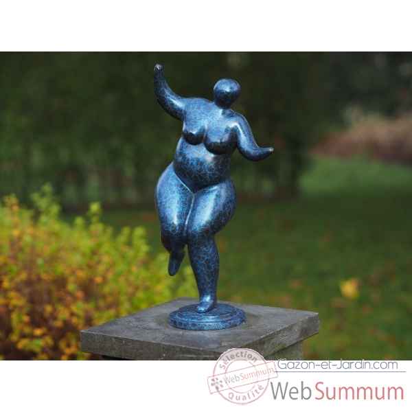 Statue en bronze grosse femme belle mia thermobrass -an2340br-hp