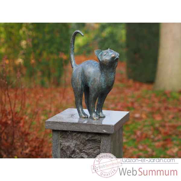 Statuette chat bronze -AN2677BR-VI